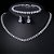 Colar Chocker Riviera Gota Brinco Pulseira Noiva Zircônia - Imagem 1