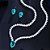 Conjunto Colar Chocker Riviera Gota E Brinco Zircônia Verde - Imagem 6