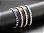 Pulseira Bracelete Dourada Pedra Zircônia Noiva Debutante - Imagem 5