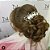 Tiara Enfeite Arranjo Cabelo Noiva Dama Perola Flor Strass - Imagem 3