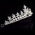 Coroa Tiara Arranjo Cabelo Noiva Strass Pérola Strass Luxo - Imagem 5