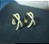 Piercing Argola Falso Fake Dourado Prata Pedra Zirconia - Imagem 8
