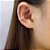 Piercing Argola Falso Fake Dourado Prata Pedra Zirconia - Imagem 5