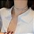 Colar Chocker Noiva Pedra Zirconia Prata Semi Joia Debutante - Imagem 6