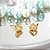 Brinco Infantil Coração Pedra Zirconia Dourado Prata 2 Furo - Imagem 8