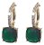 Brinco Festa Pedra Zirconia Dourado Verde Vermelho Rosa - Imagem 6