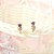 Brinco Ear Cuff Pedra Zirconia Dourado Infantil Pequeno Rosa - Imagem 8