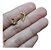 Brinco Infantil Borboleta Dupla Pedra Zirconia Folheado 18k - Imagem 4
