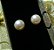 Brinco Pérola Noiva Dourado Folheado Ouro 18k Grande 10 Mm - Imagem 2
