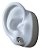 Brinco Pedra Zirconia Quadrado F Ouro 18k Dourado 6 Mm - Imagem 3