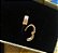 Piercing Brinco Argola Dourado Pedra Zirconia Cartilagem 6mm - Imagem 10