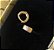 Piercing Brinco Argola Dourado Pedra Zirconia Cartilagem 6mm - Imagem 9