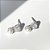 Brinco Zirconia Coração Pérola Infantil Dama Daminha Banhado - Imagem 3