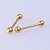 Piercing De Língua Barbell Aço Cirúrgico 316l - 1 Pç - Imagem 3