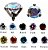 Piercing Microdermal Topo Zirconia Pedra 4mm Aço Colorido - Imagem 14