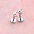 Piercing Tragus Labret Cartilagem Mini Lua Estrela 4 Mm Aço - Imagem 4