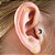 Piercing Tragus Labret Cartilagem Mini Lua Estrela 4 Mm Aço - Imagem 9