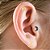 Piercing Tragus Labret Cartilagem Mini Lua Estrela 4 Mm Aço - Imagem 7