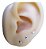 Trio Brinco Lua Estrela Coração 2 3 Furo 4 Mm Prata 925 - Imagem 2