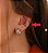 Piercing Argola Falso Fake Dourado Pedra Zirconia Colorido - Imagem 2