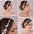 Arranjo Enfeite Cabelo Noiva Dama Prata Strass Perola Lindo - Imagem 4