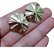 Brinco Chapa Pequeno Redondo Delicado Folheado A Ouro 18k - Imagem 3