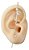 Brinco Ear Cuff  Pedra Zirconia Prata Dourado Estrela Pequen - Imagem 2