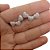 Brinco Ear Cuff Noiva Pedra Zirconia F. Prata Festa Coração - Imagem 1