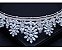 Coroa Tiara Porta Coque Noiva Strass E Zirconia Prata Luxo - Imagem 7