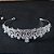 Coroa Tiara Noiva Strass E Zirconia Prata Debutante Luxo - Imagem 6