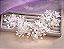 Enfeite Arranjo Tiara Cabelo Noiva Perola Cristal Prata - Imagem 6