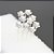 Ponto De Luz Cabelo Strass Pérola Noiva Daminha 20 Pcs - Imagem 6