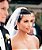 Tiara Testeira Headband Noiva Strass Prata Kim Kardashian - Imagem 1