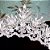Coroa Tiara Cabelo Noiva Strass Prata Debutante Formatura - Imagem 5