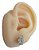 Brinco Zirconia Noiva Dourado Folheado A Ouro 18k Semi Joia - Imagem 3