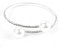 Colar Chocker E Pulseira Riviera Strass Pérola Noiva Festa - Imagem 2