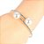 Colar Chocker E Pulseira Riviera Strass Pérola Noiva Festa - Imagem 4