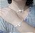 Colar Chocker E Pulseira Riviera Strass Pérola Noiva Festa - Imagem 7