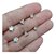 Trio De Brinco Pedra Zirconia Coração Triângulo Luz 3 Pares - Imagem 1