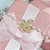 Pulseira Dourada Zircônia E Pérola Borboleta Debutante - Imagem 2