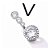 Piercing De Umbigo Invertido Dourado Prata Pedra Zirconia - Imagem 15