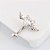 Piercing De Umbigo Invertido Prata Zirconia Coração Rosa Rox - Imagem 8