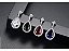 Brinco Noiva Pedra Zirconia Prata Gota Debutante Festa - Imagem 4