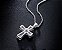 Colar Gargantilha Cruz Crucifixo Noiva Zirconia Prata - Imagem 5