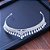 Conjunto Coroa E Brinco Strass E Zirconia Noiva Prata Gota - Imagem 7