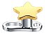 Piercing Microdermal Estrela 4mm Base + Topo - Imagem 1