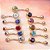 Kit 10 Piercing De Umbigo Dourado Banhado A Ouro 18k - Imagem 4