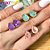 Brinco Gota Pedra Zirconia Fusion Ice Festa Verde F. Ouro - Imagem 8