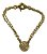 Pulseira Medalha De São Bento Folheada Ouro 18k Fecho Boia - Imagem 3