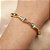 Pulseira Bracelete Juliette Bbb Folheada Semi Joia Garantia - Imagem 2